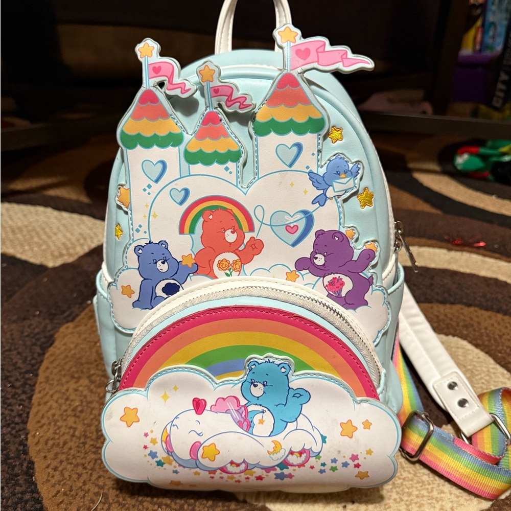 Care Bears Kids Backpack - Light Blue